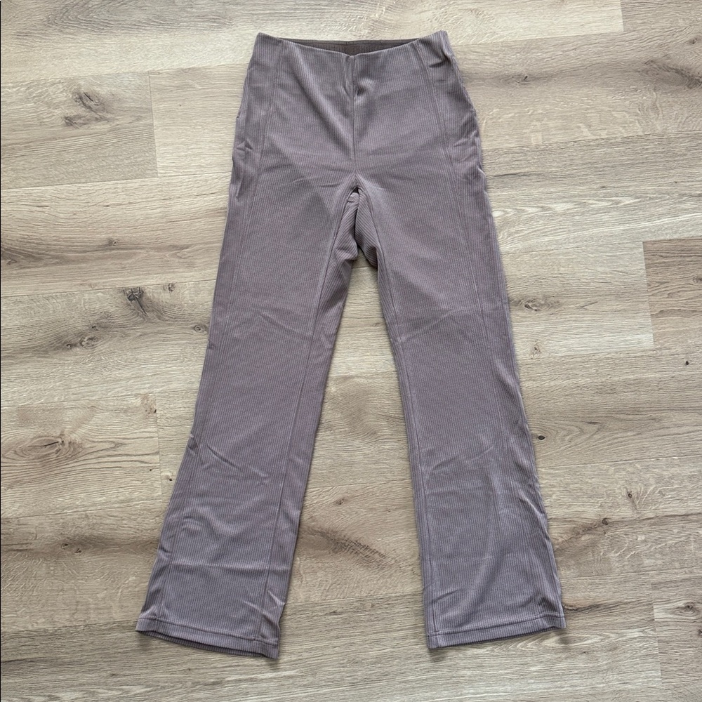 Lululemon Athletica Brown Ribbed Pants